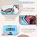 LUFZFEU Doll Accessories, Electric Scooter Toy with Lights & Music Rotate 360°, 5 Colors Available Cute Motorcycles for Dolls, Decor Desktop Ornaments for Doll Collectors Battery Not Included (Blue)