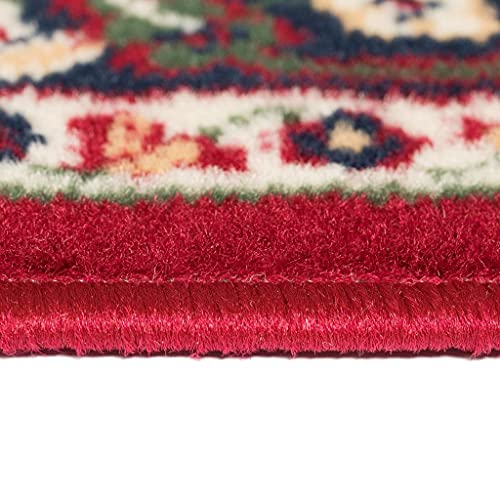 vidaXL Orientteppich Klassisch Design Teppich Orientalisch Kurzflor Orient Wohnzimmerteppich 1350 g/m² Florhöhe 7mm… – Bild 4
