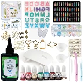 Amazon.co.jp: UVレジンアクセサリーキット - ビーズ・レジン