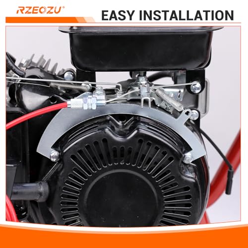Image of Throttle Linkage Kit, Throttle Control Mounting Bracket Kit Replacement for Predator 79cc 154F 3.0HP OHV Engine Coleman CT100U CC100X CK100 SK100 GMB100 Massimo MB100 Mini Bike Go Kart Parts