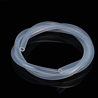 GatherTOOL 1M/pc Transparent Silicone Hose for Peristaltic Pump Laboratory Silicone Food-Grade Tube (Color : 8x11 mm)