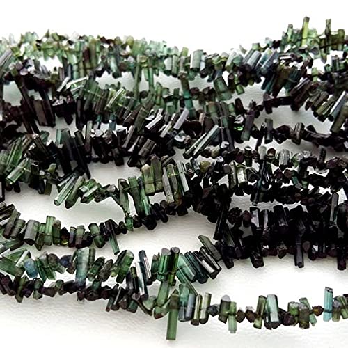 Tourmaline brute de qualité supérieure en sticks de 3 à 9 mm pour joaillerie artisanale d'exception