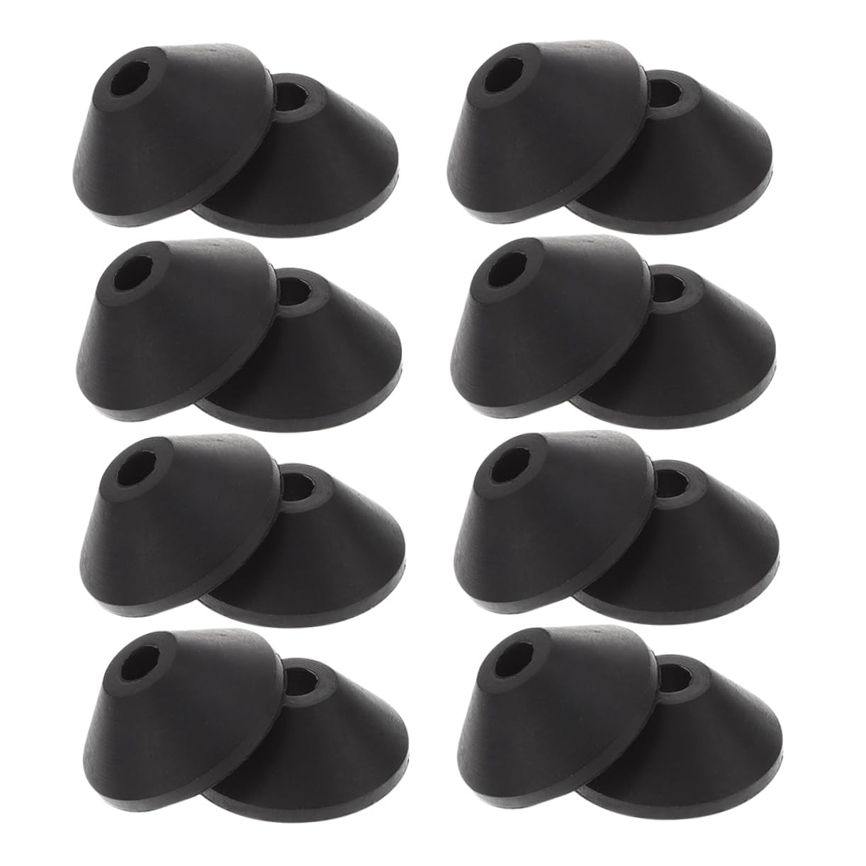 VILLCASE Seal Rubber Gasket Set 30pcs Conical Washers for Toilet Tank Bolts Easy to Install Leak-Proof