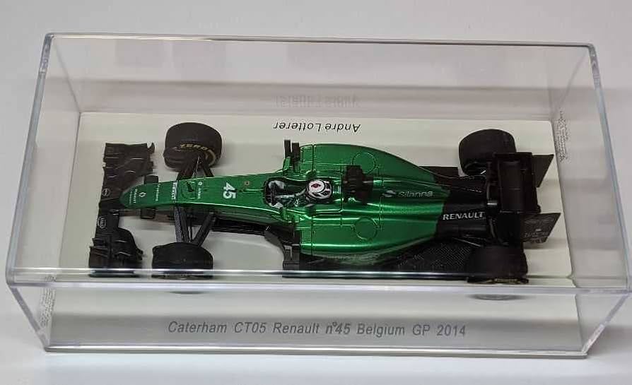 ★1/43★ケータハム CT05 ルノー★小林可夢偉★2014日本GP★スパーク ケータハム CT05 小林可夢偉 | F1ミニカーあれこれ