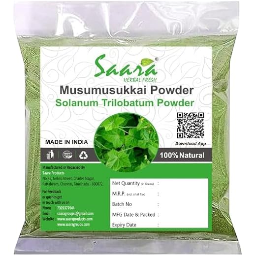 Saara Fresh Herbal Musumusukkai Powder 100g