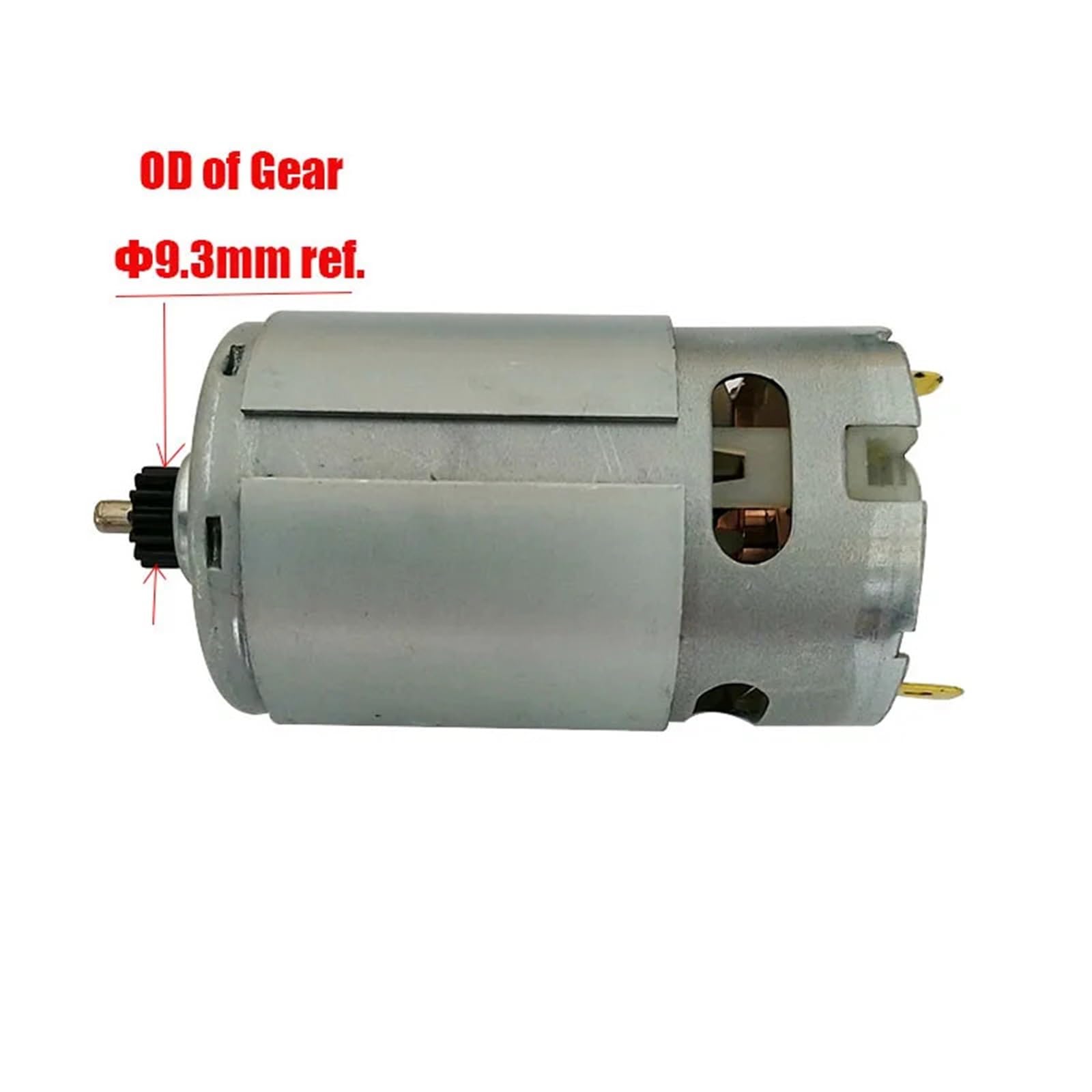 GSR10.8-2-LI, 10,8 V, 13 zębów, silnik przekładniowy, KV3SFN-8520SF-WR, 1607022628, może być używany do bezprzewodowej wiertarko-wkrętarki elektrycznej (rozmiar: 10,8 V 13 zębów)