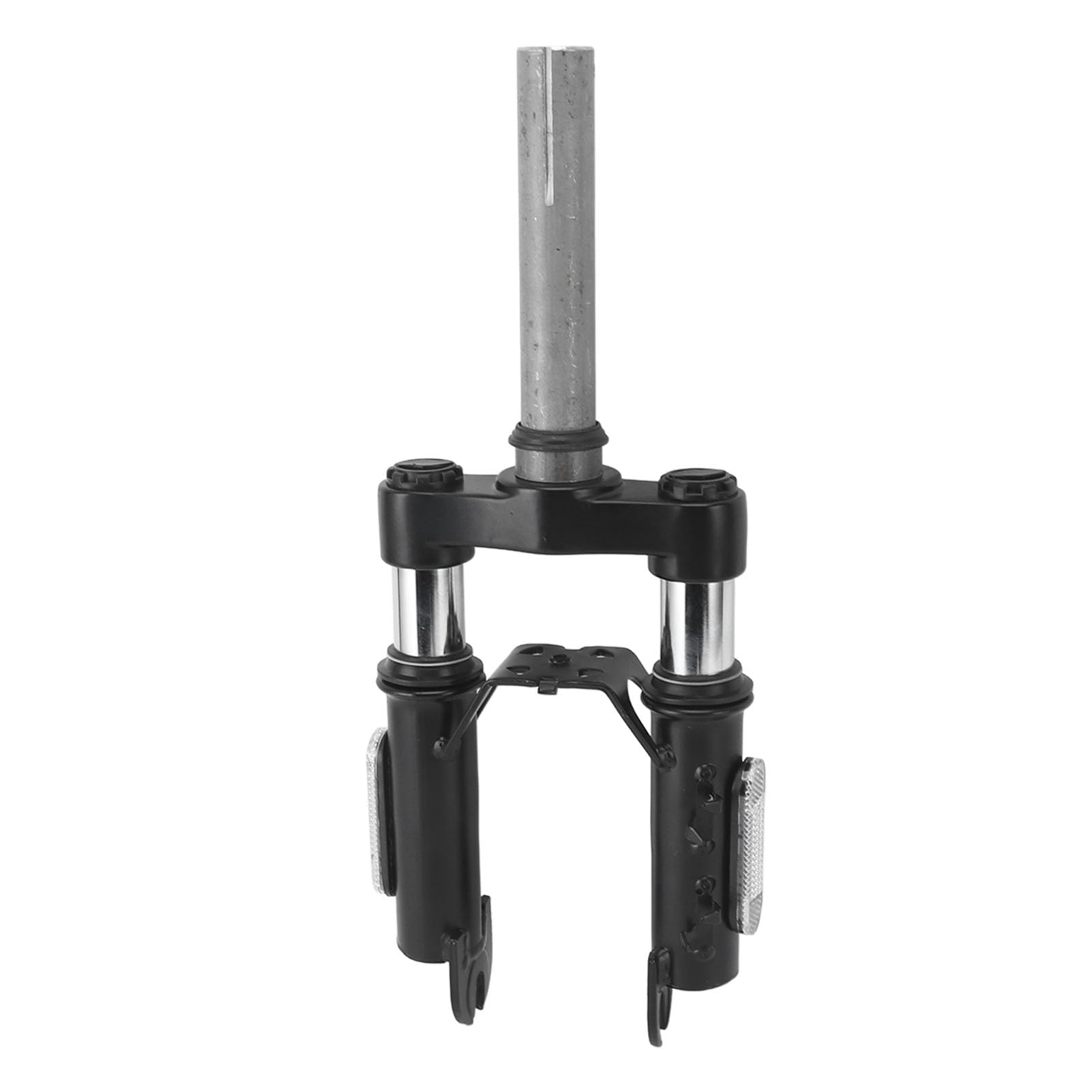 Dilwe Amortisseurs Avant, Kit de Suspension de Fourche Réglable en Acier Inoxydable pour Remplacement de Support de Scooter électrique