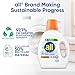 all Liquid Laundry Detergent, Free Clear, OXI, 73 Ounce, 49 Loads