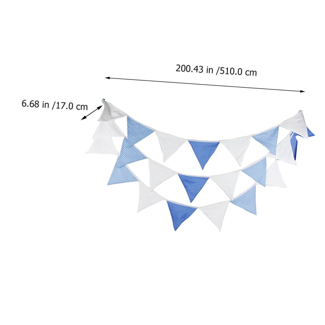 VICASKY 2 Stücke String Festival Bunting Hochzeit Party Banner Pull Flagge Party Banner Dekorationen