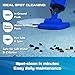 POOL BLASTER Catfish Cordless Pool Vacuum for Spot-Cleaning, Hot Tubs & Spas, up to 45 Min Runtime, Quick, Efficient, Handheld Rechargeable, Swimming Pool Cleaner, Above Ground & Inground Pool Steps