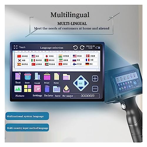 Marquage lisible sur tout support avec le codeur jet d'encre portable intelligent - 4