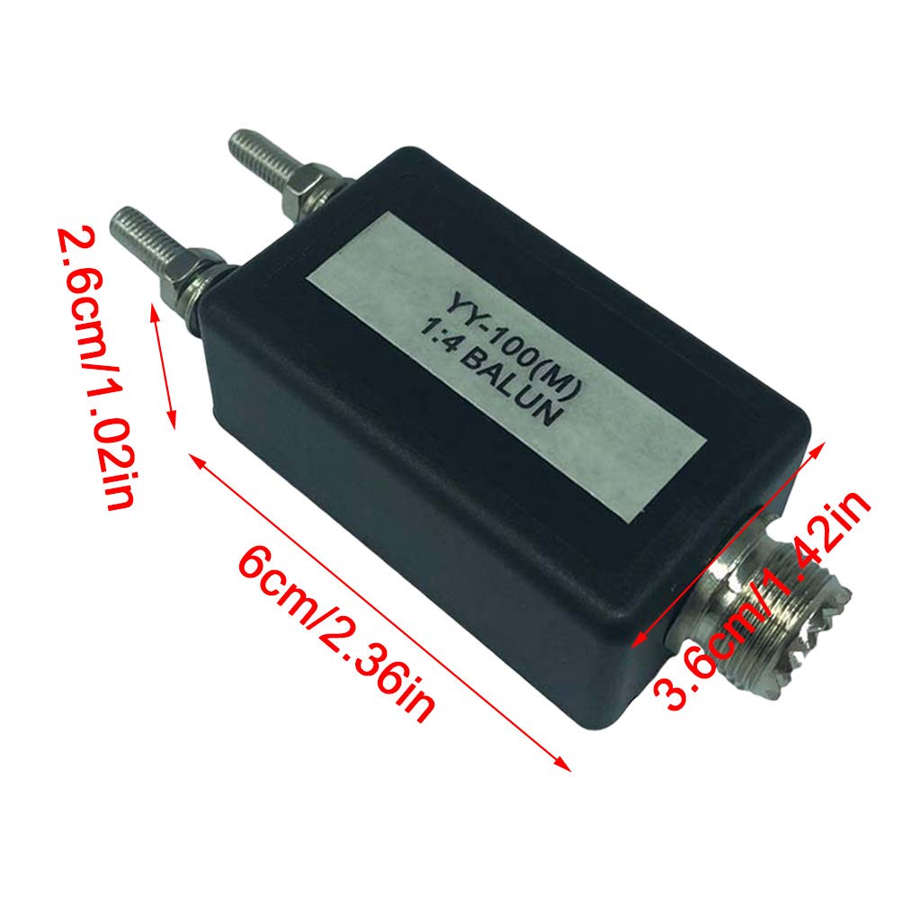 100W 1:4 HF Shortwave Antenna Balun QRP Mini Balun