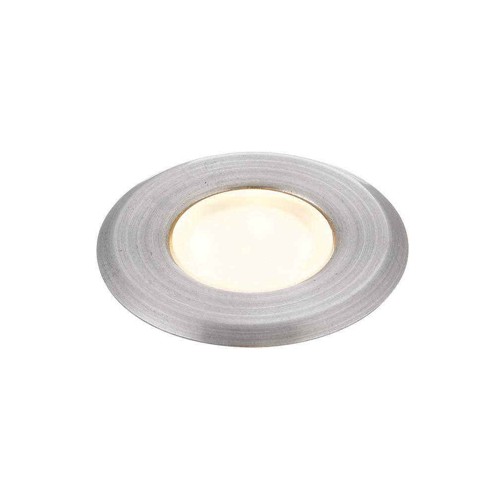 Cove Integrated LED Outdoor Coastal Light - Marine Grade Brushed Stainless Steel - Frosted IP67