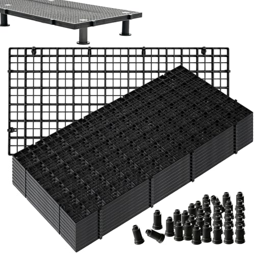 Grilles En Plastique Pour Aquarium,10 Pièces 30x15CM Aquarium Séparateur Avec 60 Supports,Aquarium Grille Plastique,Diviseur D’Aquarium En Plastique Pour...