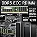 NEMIX RAM 256GB (2X128GB) DDR5 6400MHZ PC5-51200 CL52 4Rx4 1.1V 288-PIN ECC RDIMM Registered Server Memory KIT Compatible with Supermicro X14SBI-TF