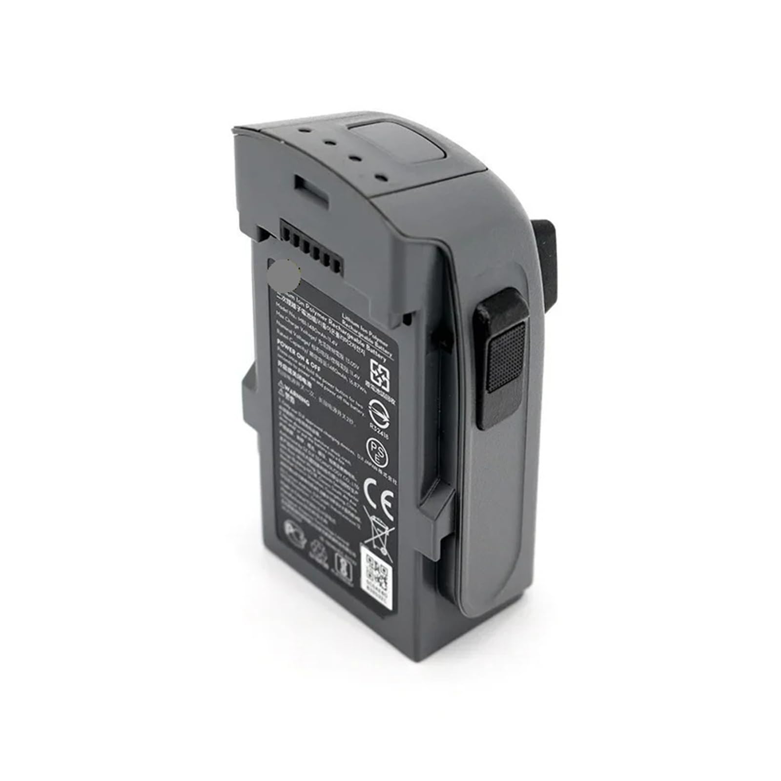 Batteria di ricambio for drone da volo intelligente da 11,4 V e 1480 mAh, compatibile con accessori ricaricabili DJI Spark.(2PCS -1480mAh)