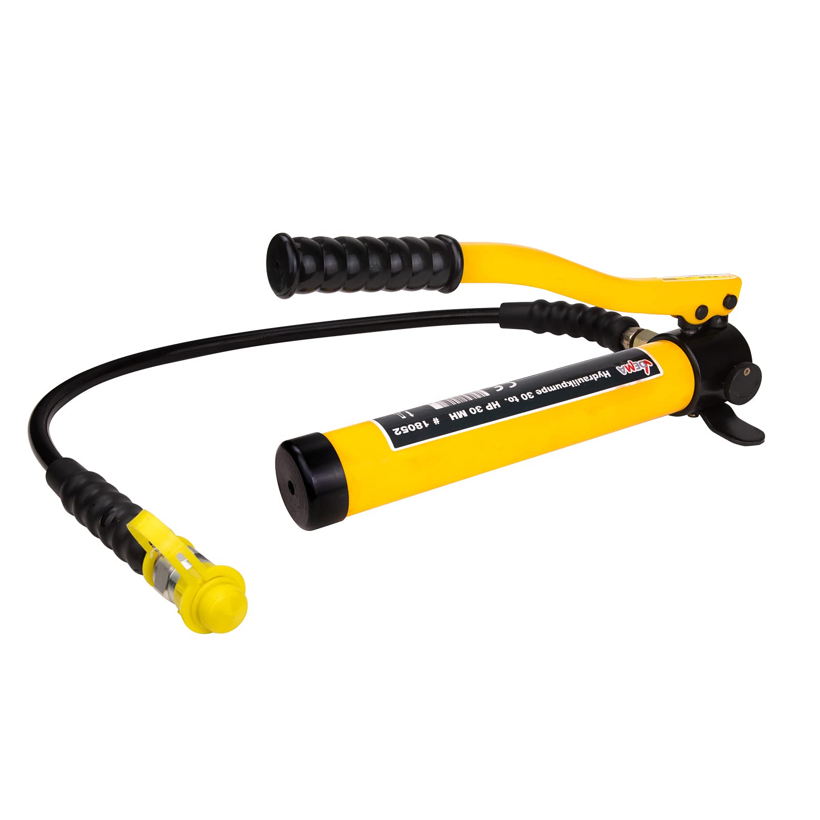 DEMA Hand-Hydraulikpumpe 30 t, Manuell mit Zylinder & Koffer, Kompakt & mobil, 690 bar Druck, Für Werkstatt, Außeneinsatz, Karosserie, Reparatur, Industrieeinsatz