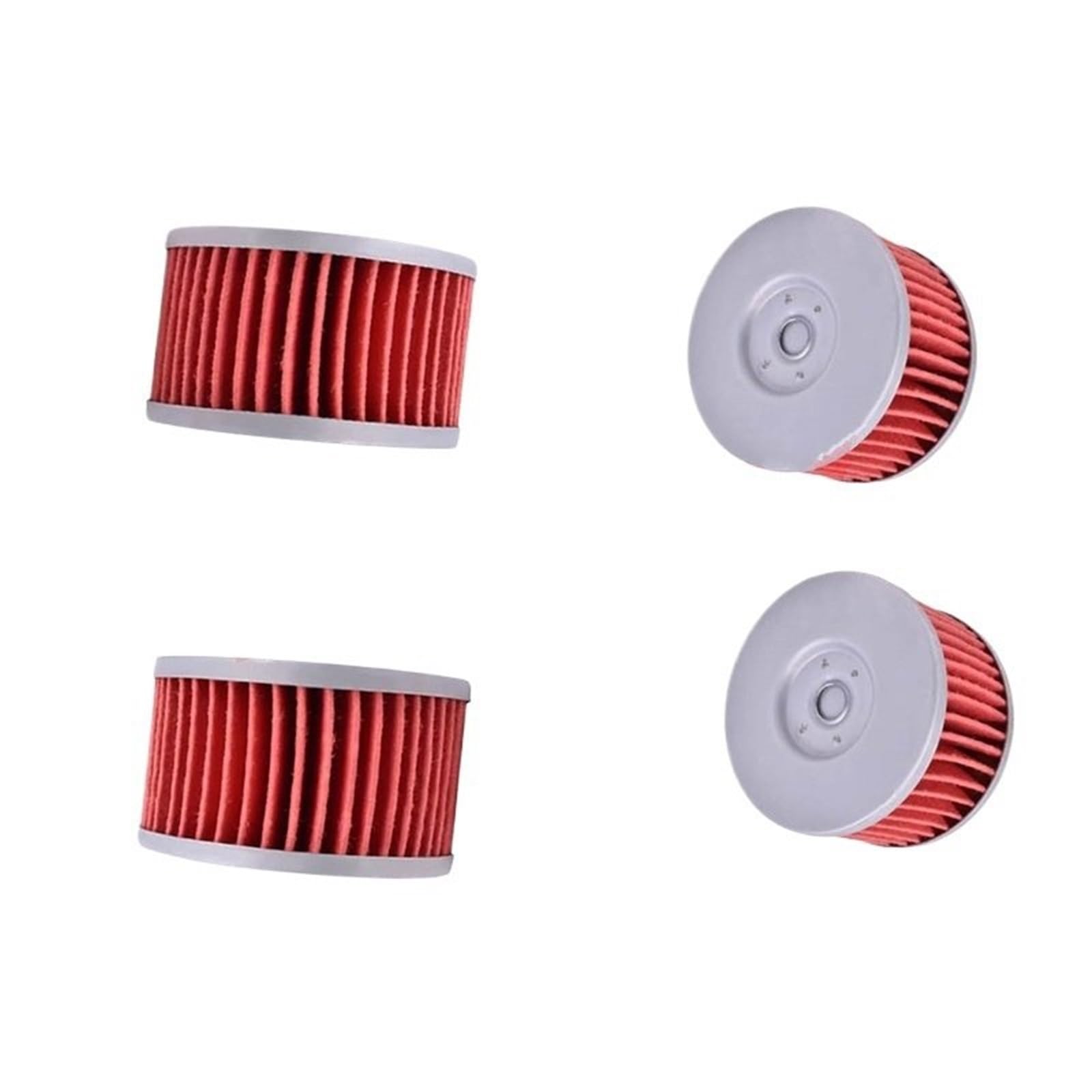 Filtro olio per motociclette Adatto per filtri olio motore Zontes ZT310-T ZT310-T1 ZT310-T2 ZT310R Filtrazione adatta per elemento filtrante Zontes 310T(4 PCS)