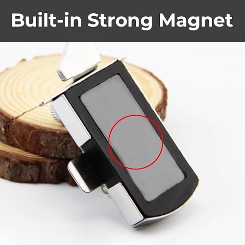 Miniatura 2 de Becaucome - Guía de costura magnética, guía de costura magnética para máquina de coser, para máquina de coser, prensatelas enrolladas (1 unidad, A)