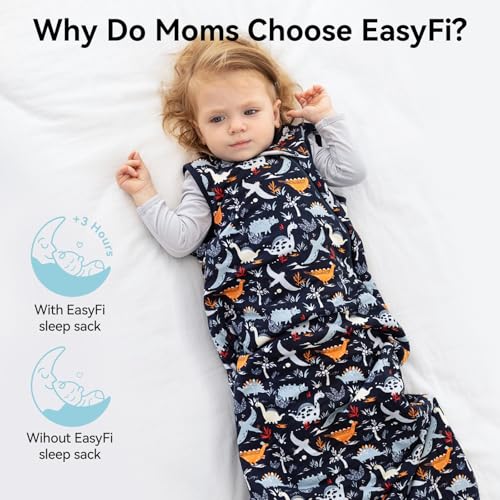 Image of Rayon Made from Bamboo Sleep Sack 24-36 Months 1.0 TOG | Toddler Sleep Sack 2T-3T, Supersoft Breathable Sleeping Bag with 2-Way Zipper, Baby Wearable Blanket, All-Year-Round Comfort