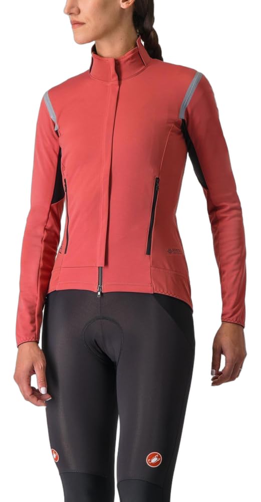 CASTELLI Idealna kurtka rowerowa RoS 2 W, wodoodporna, oddychająca, wysoka wydajność, ochrona przed deszczem i zimnem