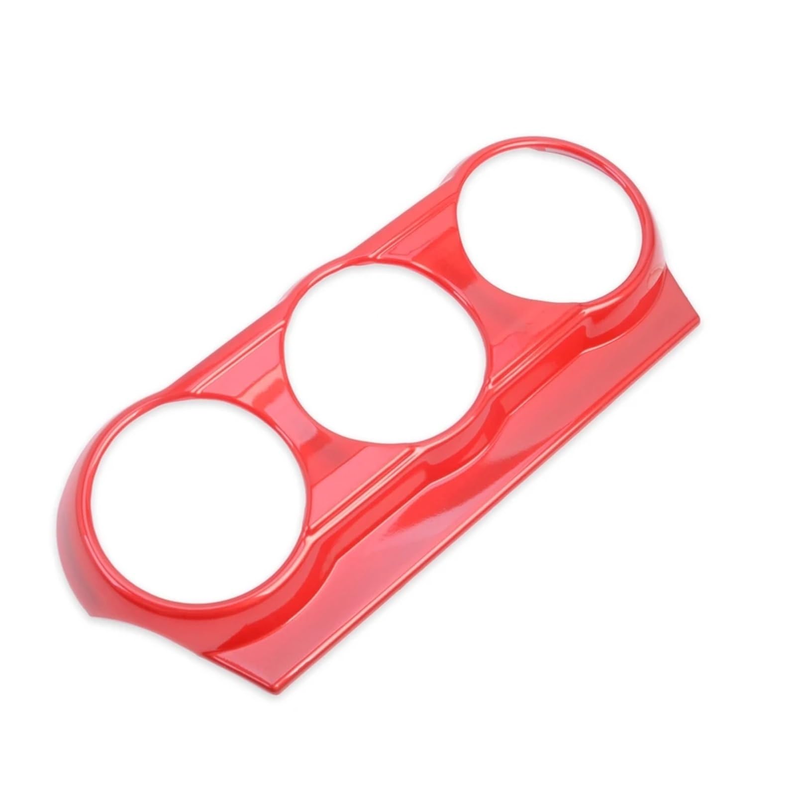 Auto Interior for Mazda CX-3 CX3 2015-2021 2022 2023 2024 Carbon Fiber Center Air Condition AC Switch Button Panel Cover Trim Car Accessories(Red Color)