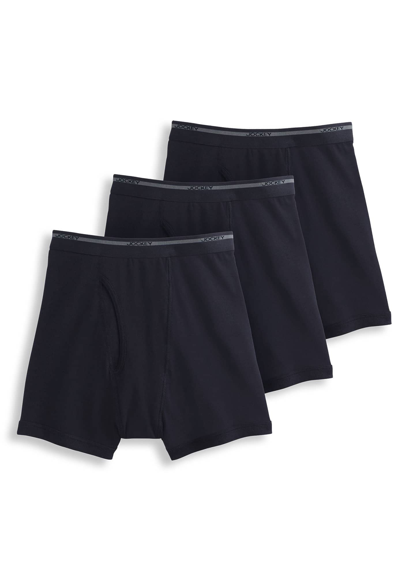 Jockey Men's Underwear Classic 5" Boxer Brief - 3 Pack