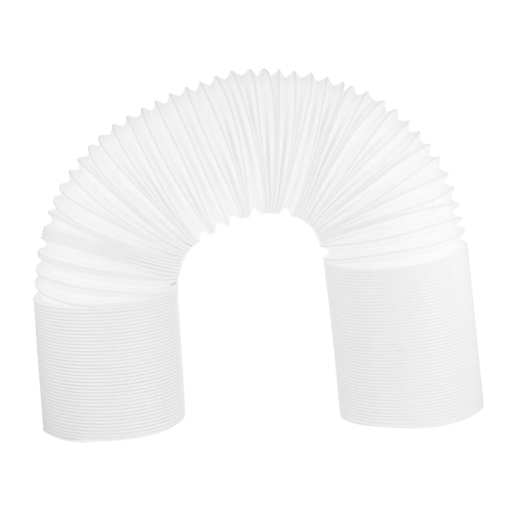 TOPBATHY Tubo Flessibile Buona Elasticità in PPR per Condizionatore Portatile e Facile da Riporre Bianco Estensibile Estremità Connesse per Ventilazione Efficiente