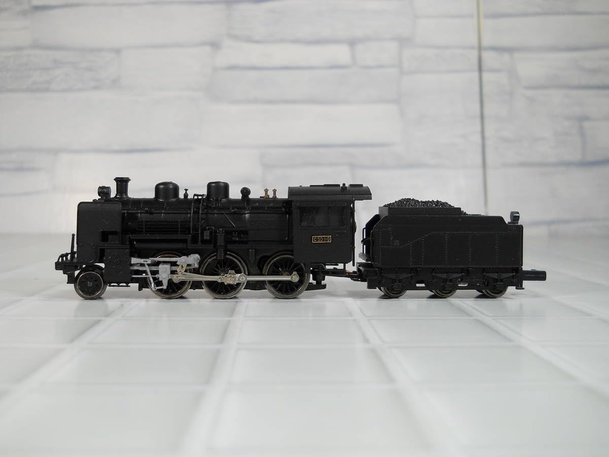 MICROACE C50形蒸気機関車（C50-110号機 デフ付き）A7401訳あり A38