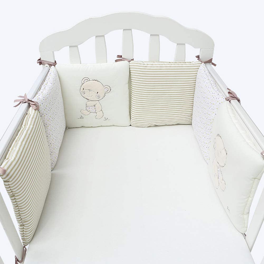 Gubaopqla Pcs Baby Bed Crib Cot Bumper Pads Bedding Desertcart