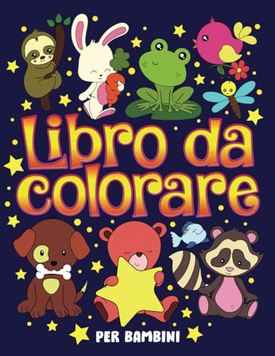 Libro da colorare per bambini: da 3 a 10 anni