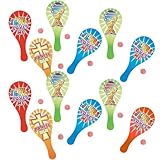 Fun Express Religious Paddleball – Faith-Inspired Toy for Kids – Church Events Group Activities or Party Favors Encourages Fun Faith-Based Play Vibrant Designs – Ideal for Gifts or Rewards – 12 Pieces