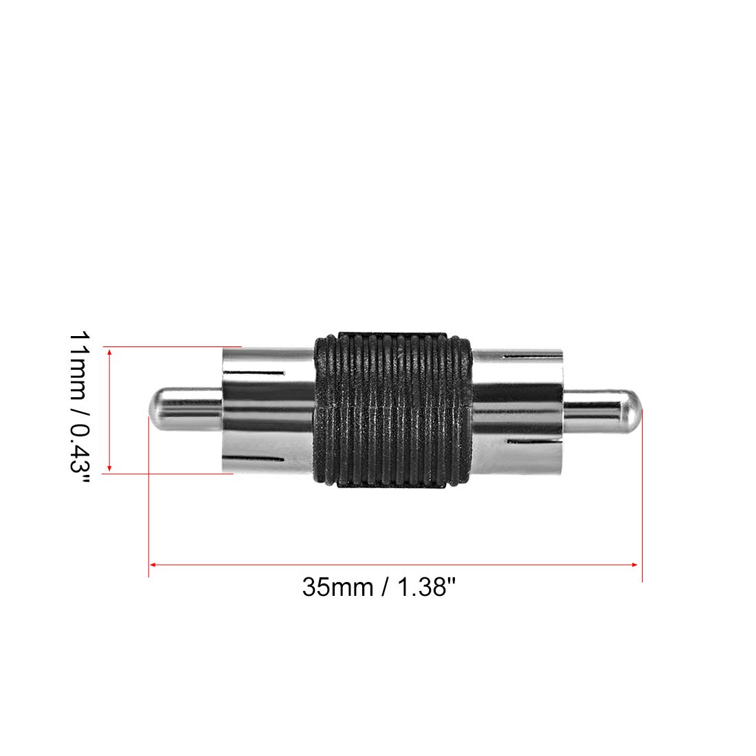 Adattatore RCA maschio maschio