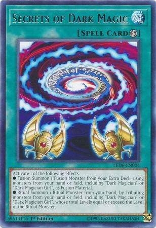 Secrets of Dark Magic - LED6-EN004 - Raro - 1ª edición