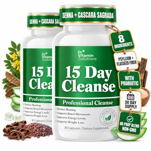 Best Multivitamin for Women Over 40 Perimenopause: Your Complete Guide to Hormonal Balance 23 15 Day Gut Cleanse Detox for Women & Men - Bloating & Constipation Relief | Colon Cleanse with Senna Leaf, Cascara Sagrada, Psyllium Husk & Probiotic, Non-GMO, 60 Capsules, 30 Day Supply