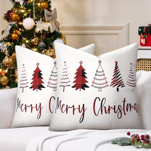 Weihnachtskissenbezüge Kissenbezüge Weihnachten 40x40cm...