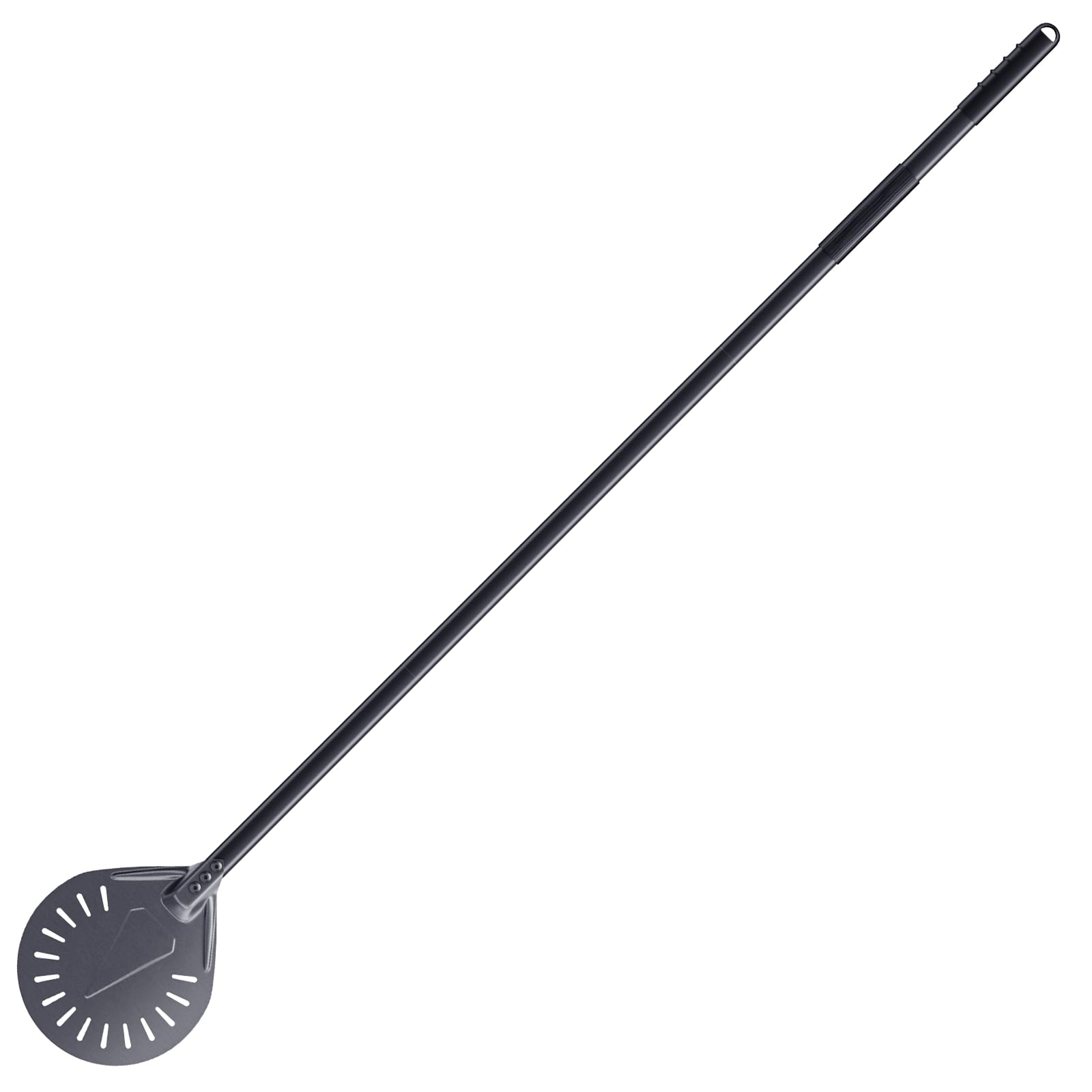 Set di 4, 34 cm x 36 cm Pala per Pizza, 23cm Pala per Pizza in Alluminio Buona Presa,rastrello per cenere, spazzola rotante regolabile 160cm