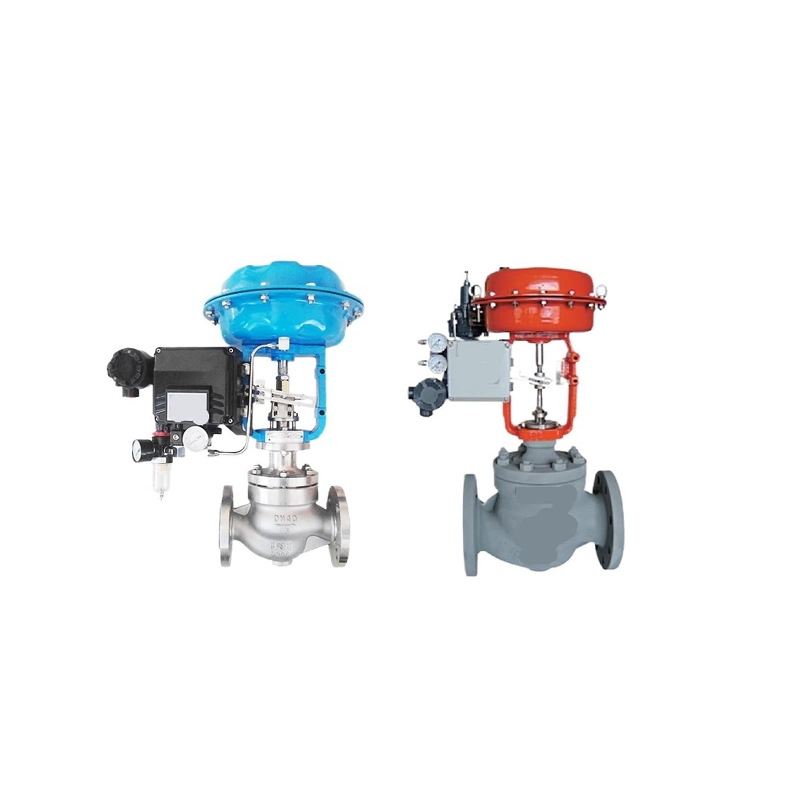Válvula de Cierre Válvula de Control de válvula de Globo neumática de 1 Pulgada y 150 LB, de 2 vías, operada por diafragma, caudal de Vapor, Rosca NPT(Stainless,Low Pressure_1IN)