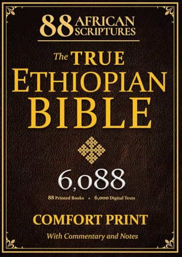 THE TRUE ETHIOPIAN BIBLE COMPLETE in English |COMFORT PRINT|: All...