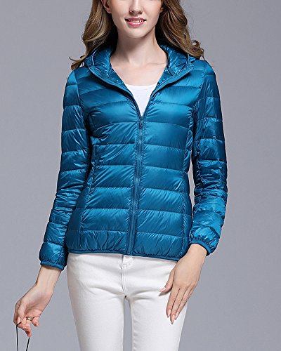 ZhuiKun Donna Ultra Leggero Cappotto con Cappuccio...