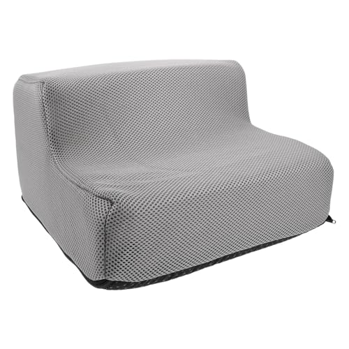 Escalera para Mascotas DOITOOL de 2 Escalones con Esponja de Malla para Sofá en Interiores 2