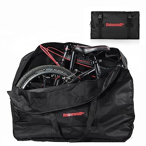 Loyzey Bolsa de Transporte para Bicicletas Plegable 20 Pulgadas Engrosamiento Impermeable Bicicleta Funda Transporte Bolsa Viaje Bicicleta para Coche Avión