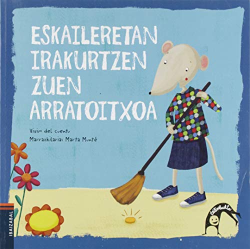 Eskaileretan irakurtzen zuen arratoitxoa