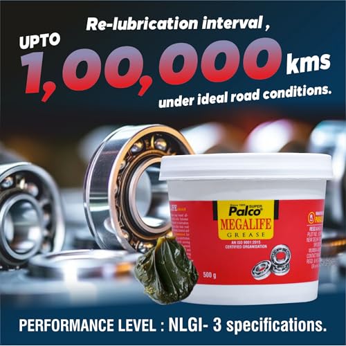 Image of PALCO Megalife Lithium Grease 500g, NLGI 3, Multipurpose Grease