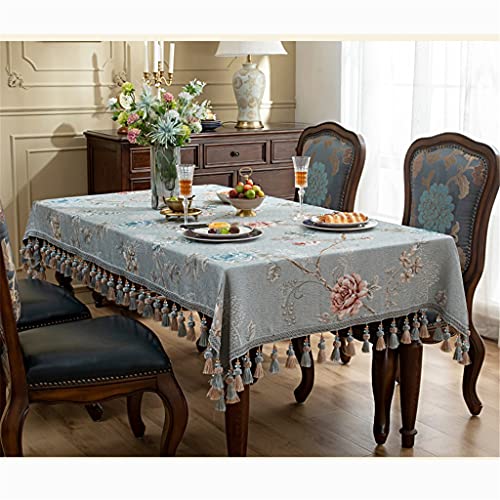Nappe de style européen pour protéger et sublimer votre table rectangulaire