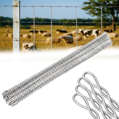 30 Pcs 42 Inch Wire Fence Stays for Barbed &