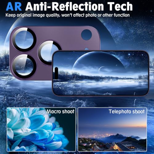 SiHPuoy Camera Lens Protector for iPhone 18 Pro Max, Tempered Glass, Red - image 7