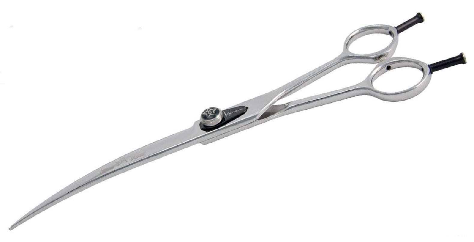 KenchiiFive Star Even Handle Dog Grooming Shears (8.5" Curved)