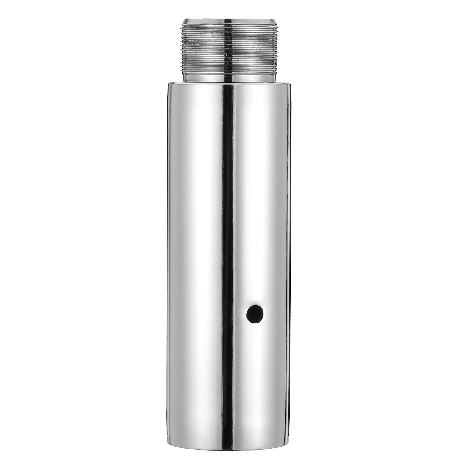 Pole Extension for 45mm Dance Pole, Extending Tube Adjustable Professional Portable Removable Replacement, 5" & Silver & Stainless Steel -Fit for(Connect Dancing Pole Stripper)