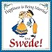 Essence of Europe Gifts E.H.G Happiness Is Being Married to A Swede Decorative Wall Tile Swede Gift Idea